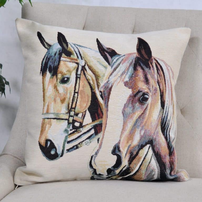 Pagalvės užvalkalas Arkliai, Cushion cover horses