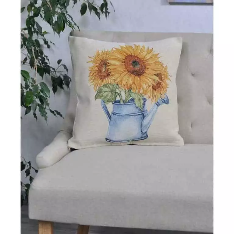 Pagalvės užvalkalas Saulėgrąžos, Cushion Cover Sunflowers