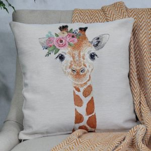 Pagalvės užvalkalas Žirafa, Giraffe cushion cover
