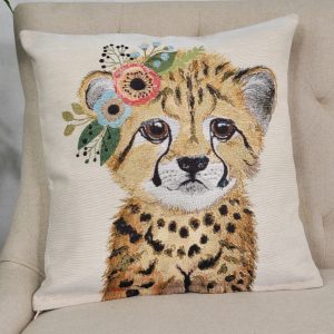Pagalvės užvalkalas Leopardukas, Little leopard cushion cover