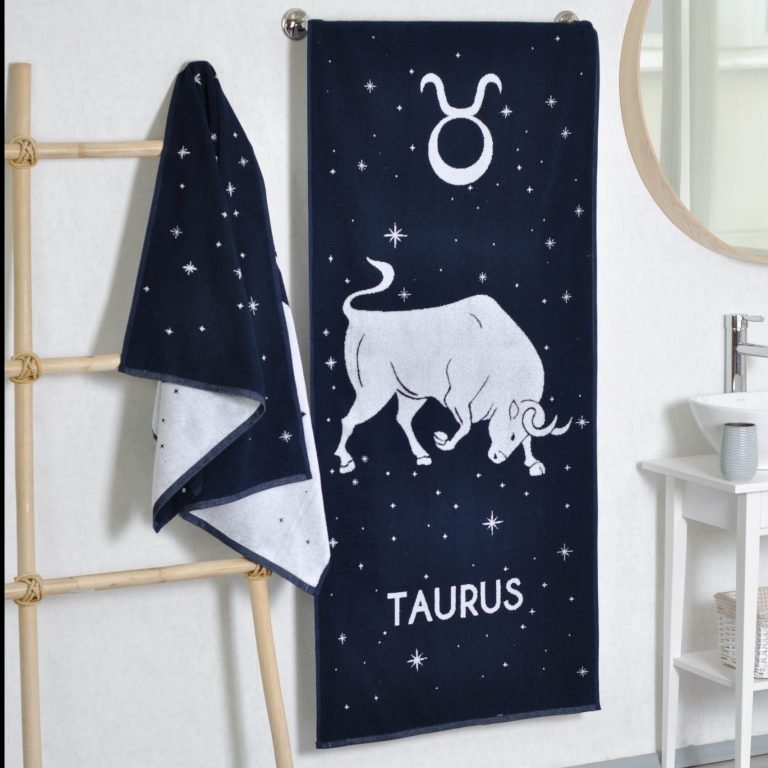 Rankšluostis Zodiakas Jautis, Cotton Towel Zodiac Taurus