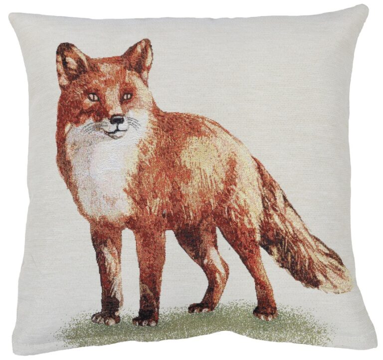 pagalves uzvalkalas su lape,dovana su lape, ruda lape, gift with fox, fox lovers gift, brown fox,