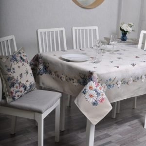 Jacquard tablecloth Chamomiles