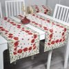 Table runner Poppy field