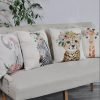 Cushion cover set African animals