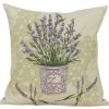 Cushion cover Lavender in a bucket