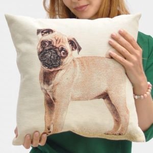 Cushion cover Pug