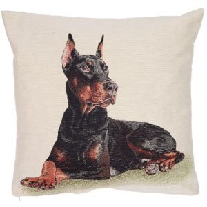 Cushion cover Doberman