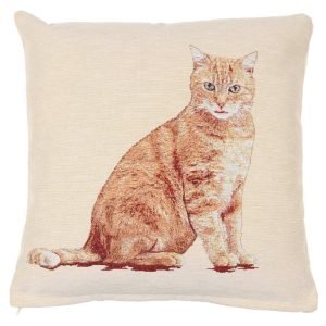 Cushion cover Ginger cat