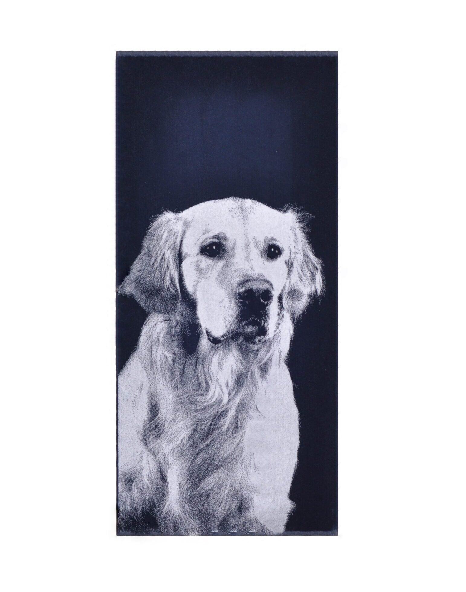 Cotton towel Golden Retriever