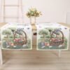 Stalo takelis Velykų belaukiant, Table runner Awaiting Easter, home dining table decor