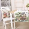 Stalo takelis Velykų belaukiant, Table runner Awaiting Easter, home dining table decor