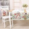 Stalo takelis Jaukios šventės, Table runner Cozy celebrations, home dining table decor