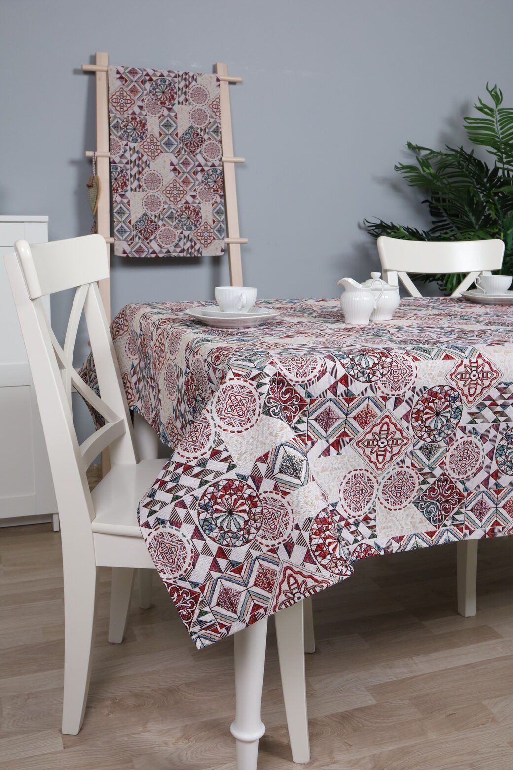 Tablecloth colored Mosaic