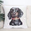 Double-sided cushion cover Short-haired dachshund