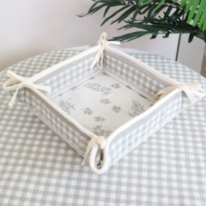 Duoninė levandų šakelės, namų valgamojo dekoras, Bread basket Lavender branches, home dining decor