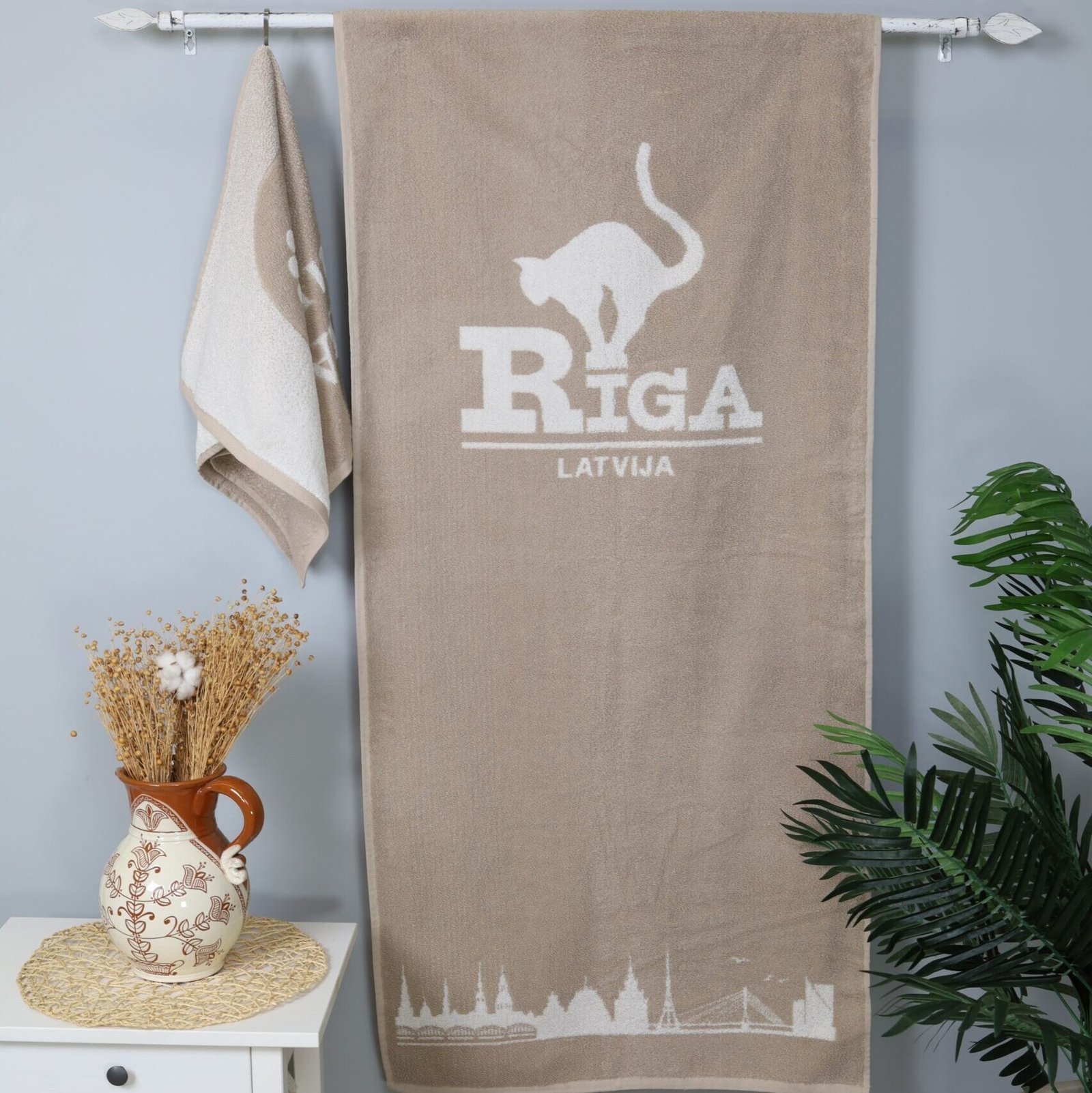 Bathroom towel Riga Cat