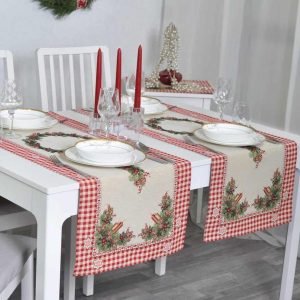 Christmas Wreath table track