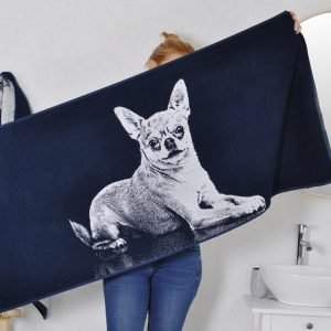 Cotton towel Chihuahua
