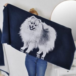 Cotton towel Standing Spitz