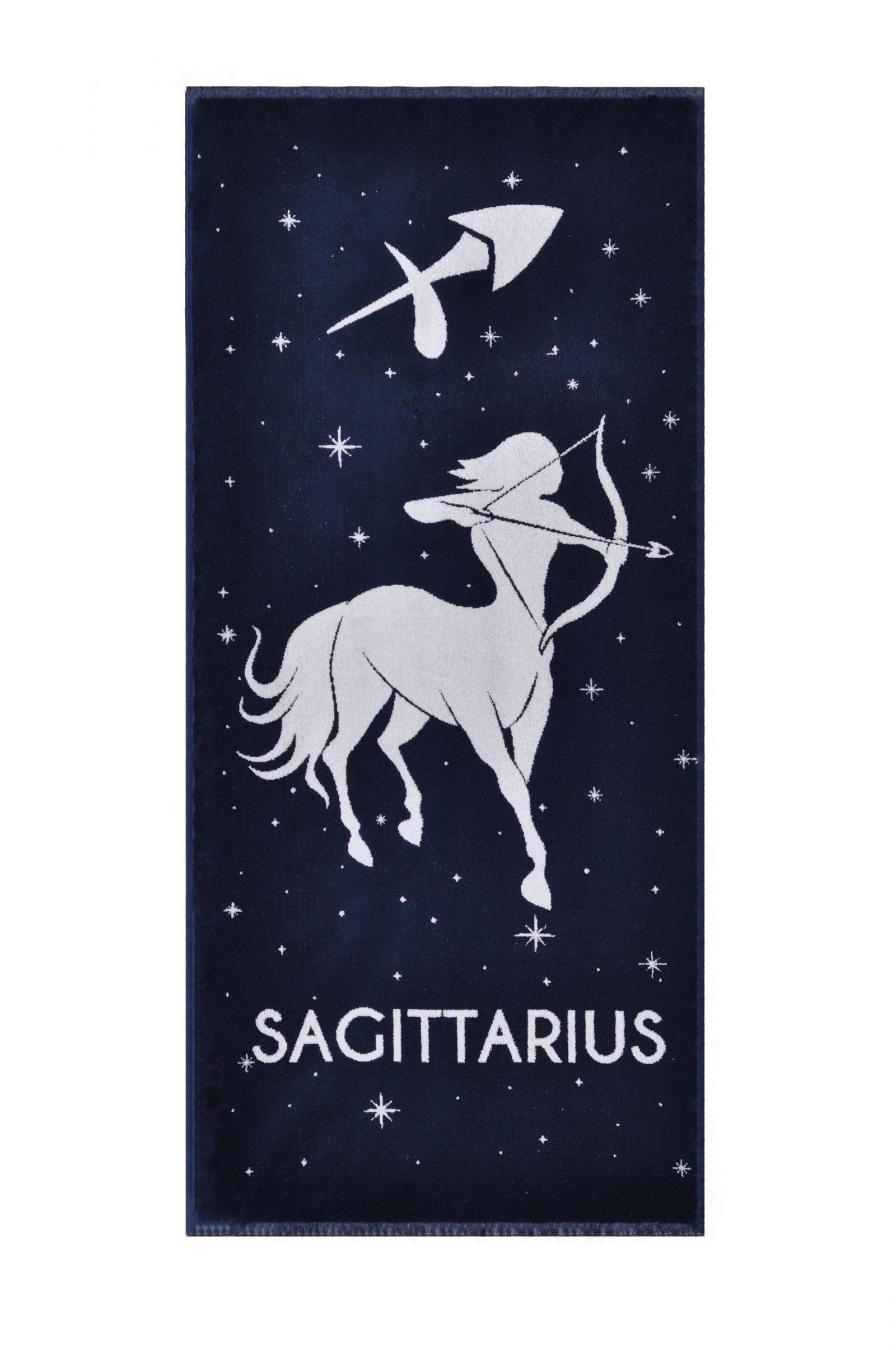 Cotton bath towel Zodiac Sagittarius - Image 3