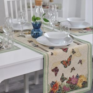 Table runner Butterflies