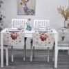 Stalo takelis Geliu asorti, Table runner Flower assortment, home dining table decor