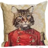 Cushion cover General in a red tunic