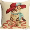 Cushion cover Kitty Daisy