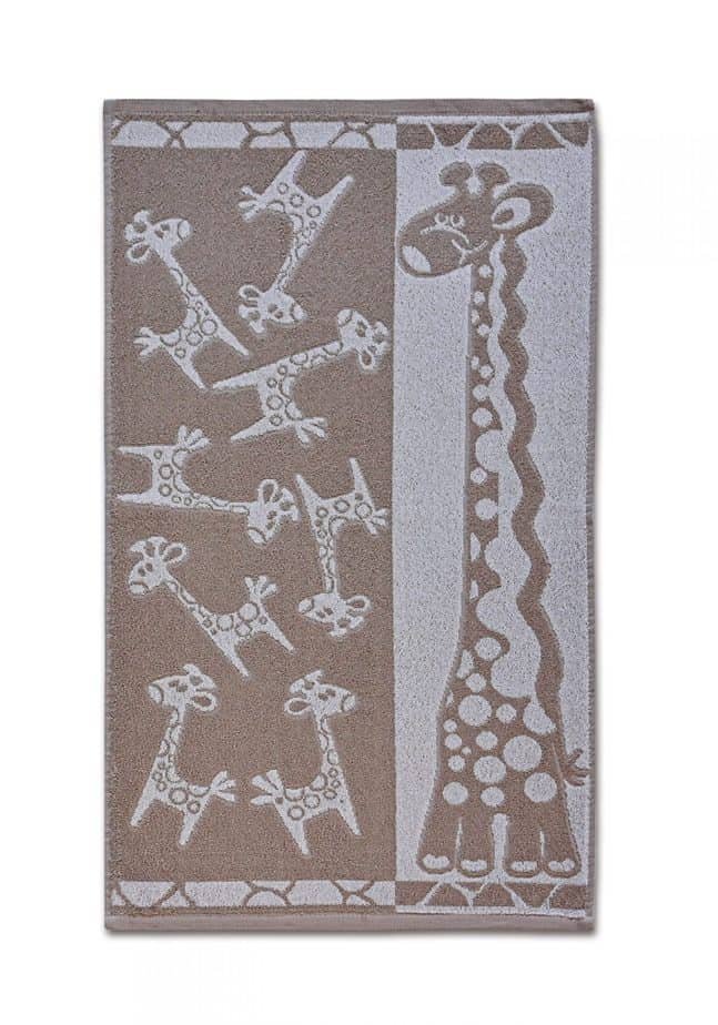 Children's bathroom towel in Giraffe - Image 2
