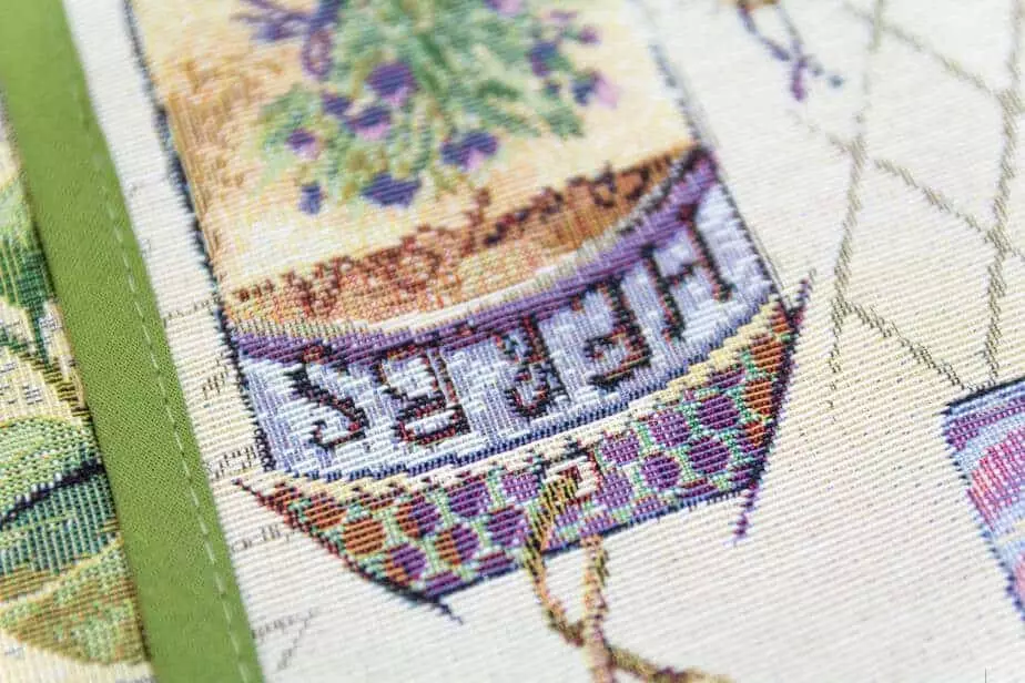 Kitchen apron Green lavender - Image 3