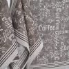 Kitchen linen towel Coffee coffee