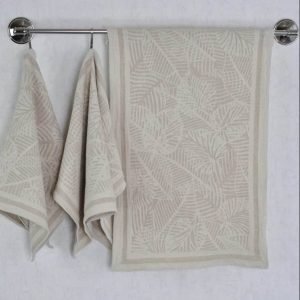 Kitchen linen towel Leaves