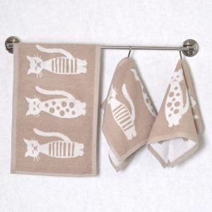 Kitchen towel Three cats