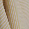 Kitchen waffle towel Yellow stripes