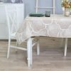 Tablecloth Brown tree trunk