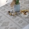 Linen table runner National patterns