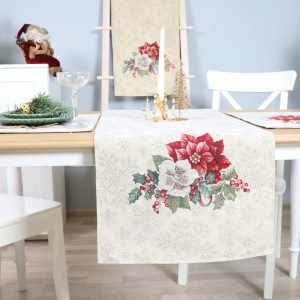 Christmas Table Track Golden Holidays