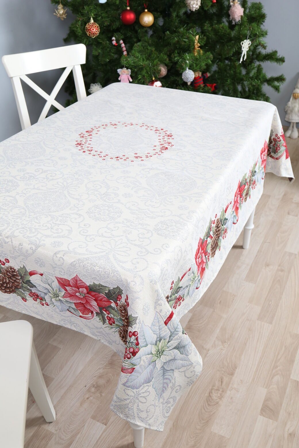 Christmas table Silver Holidays - Image 6