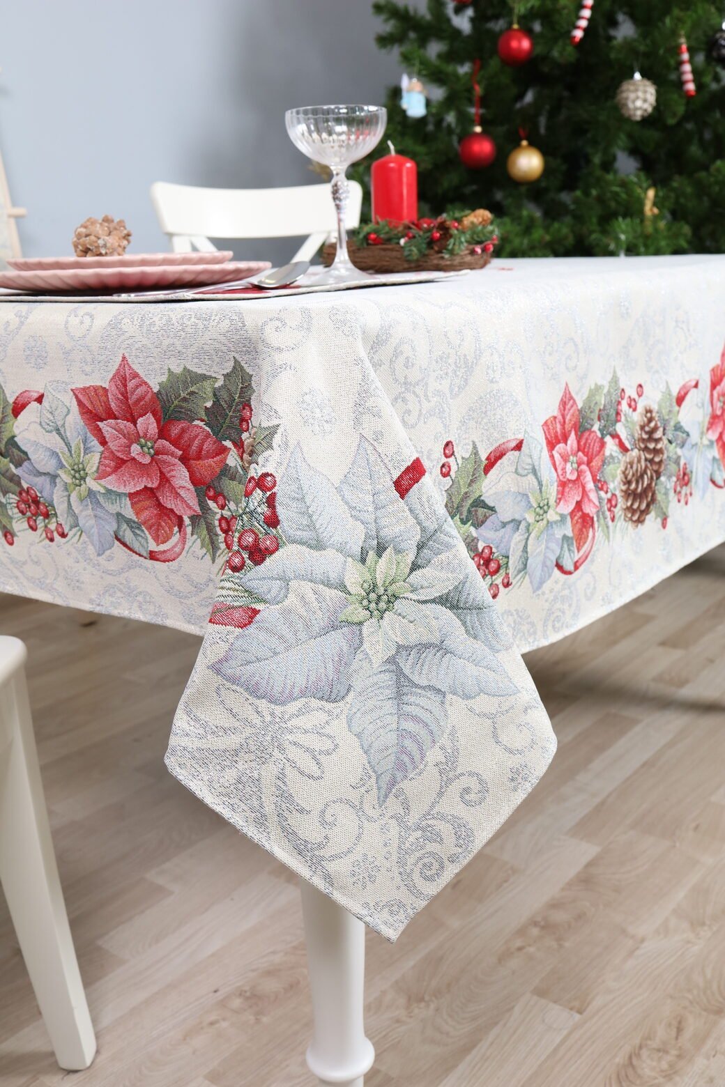 Christmas table Silver Holidays - Image 3