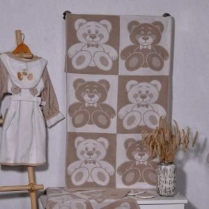 Children's bathroom towel Teddy Bears