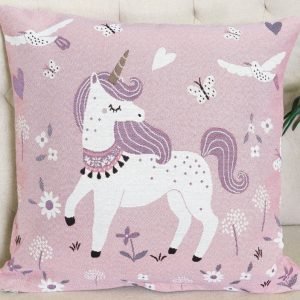 Double-sided cushion cover Unicorn