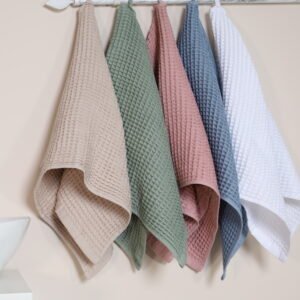 Cotton towels set with box