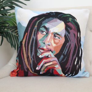 Double-sided cushion cover Bob Marley