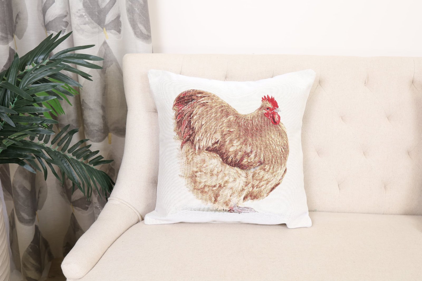 Dvipusis pagalvės užvalkalas Višta