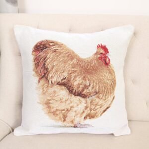 Dvipusis pagalvės užvalkalas Višta, Double-sided cushion cover Chicken