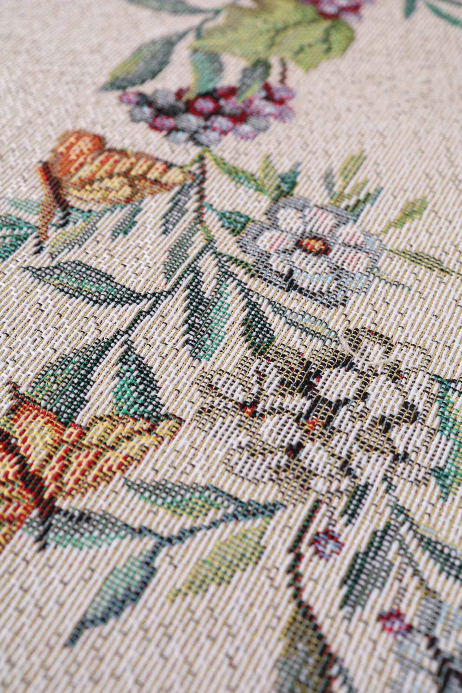 Apvali stalo staltiese Levandų elegancija, Round tablecloth Lavender elegance