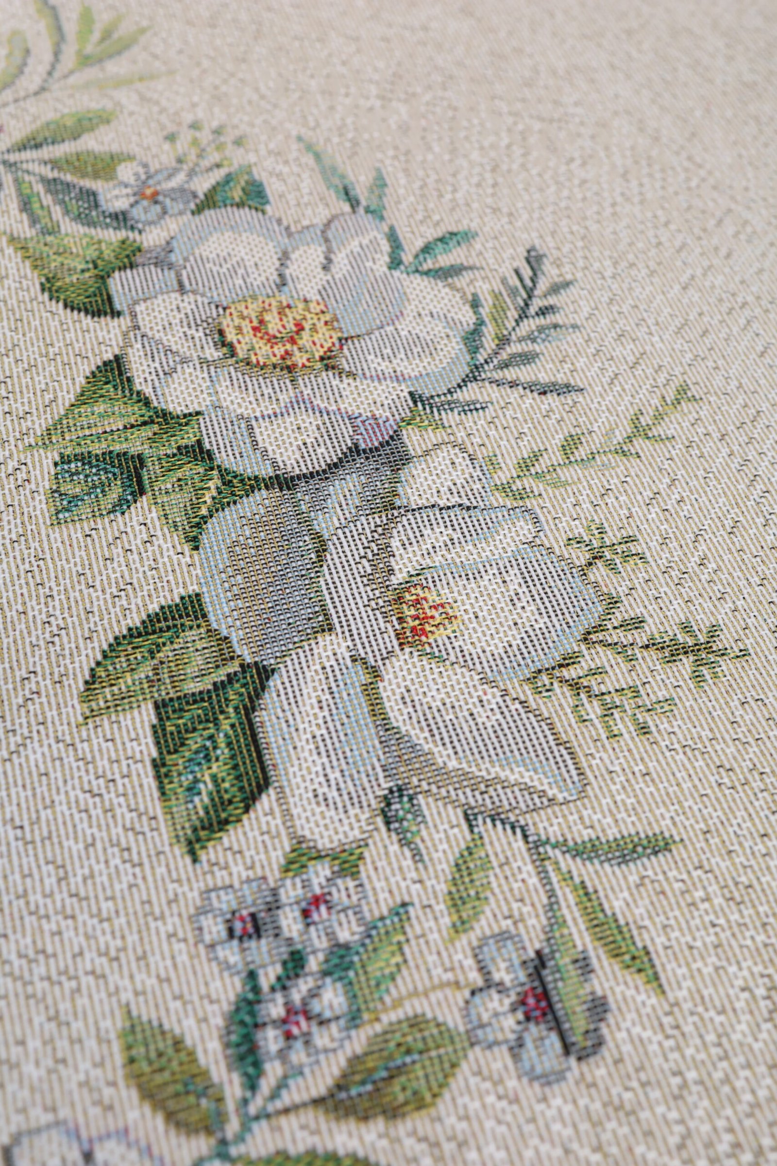 Apvali stalo staltiese Levandų elegancija, Round tablecloth Lavender elegance