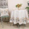 Apvali stalo staltiese Vasaros pieva, Round tablecloth Summer meadow
