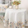 Apvali stalo staltiese Vasaros pieva, Round tablecloth Summer meadow